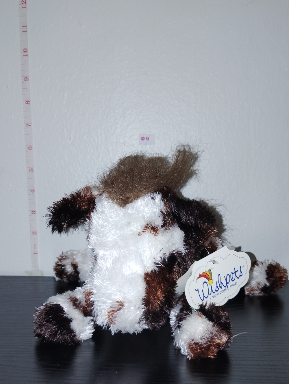 Plush Horse Toy Made By Wishpets in Brown & White